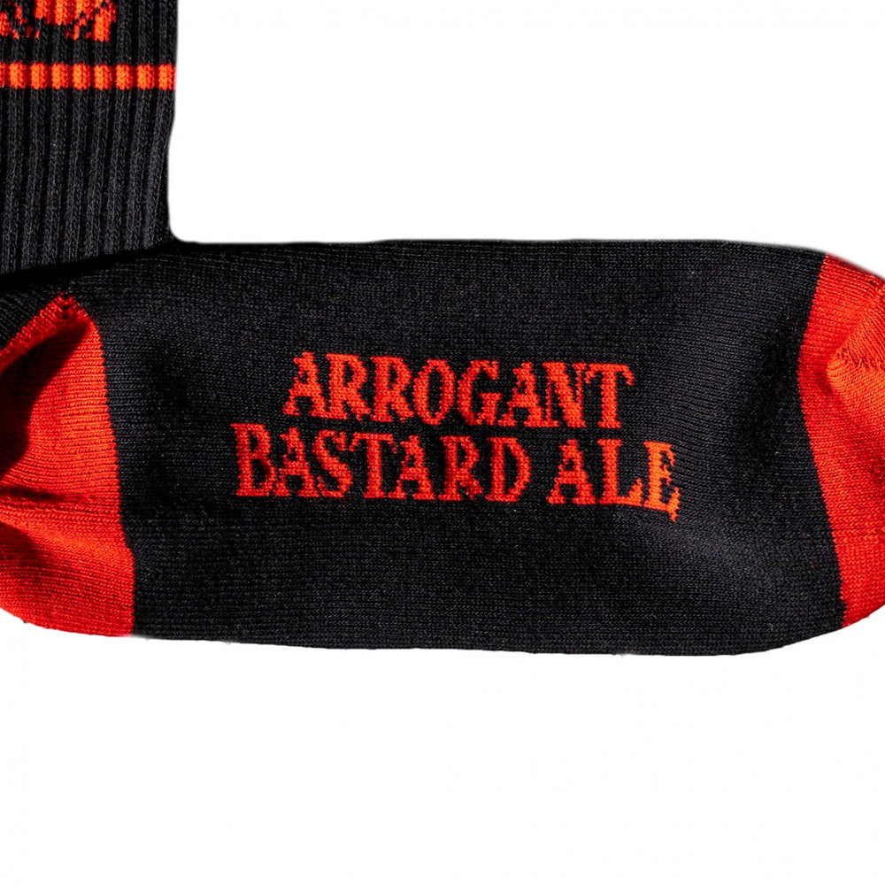 Stone Brewing Arrogant Bastard Mens Socks Image 2