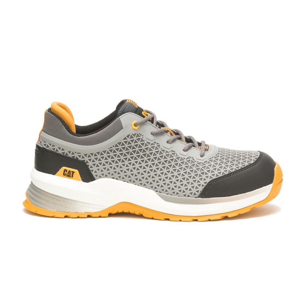 CATERPILLAR WORK Mens Streamline 2.0 Composite Toe Work Shoe Medium Charcoal/Paloma - P91346 MEDIUM CHARCOAL/PALOMA Image 2