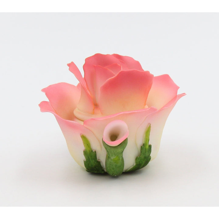 Ceramic Pink Rose Flower Teapot FigurineHome DcorMomFarmhouse Kitchen Dcor, Image 3
