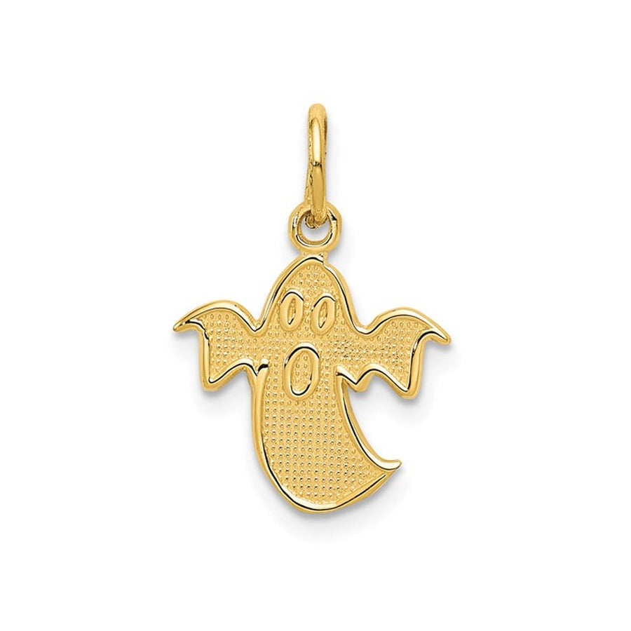 14K Yellow Gold Ghost Charm Pendant (NO Chain) Image 1
