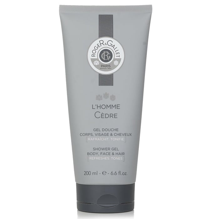 Roger and Gallet LHomme Cedre Shower Gel 200ml/6.6oz Image 2