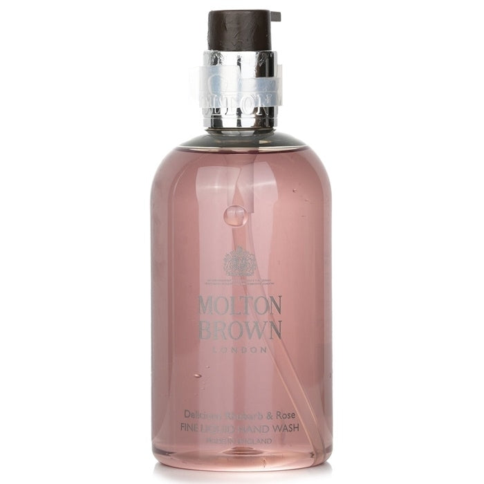 Molton Brown Delicious Rhubarb and Rose Fine Liquid Hand Wash 300ml/10oz Image 1