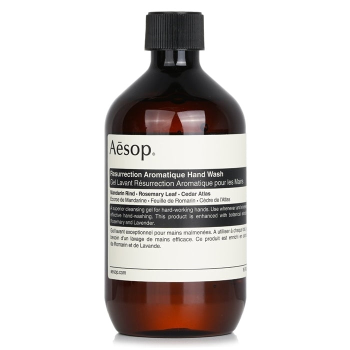 Aesop Resurrection Aromatique Hand Wash With Screw Cap 500ml/16.9oz Image 1