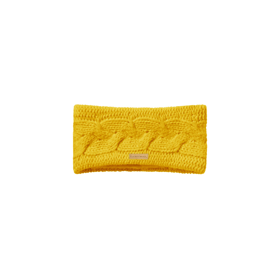 4-Pack: Womens Ultra-Soft Cozy Polar Fleece Lined Cable Knit Popcorn Stitch Headband Image 6
