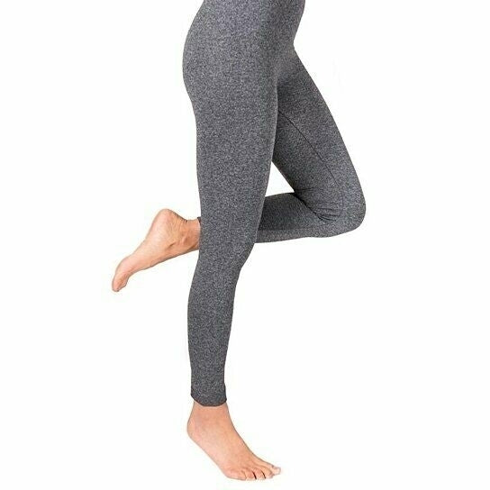 2-Pack: Womens High Waisted Ultra Soft Fleece Lined Warm Marled Leggings(Available in Plus Sizes) Image 8