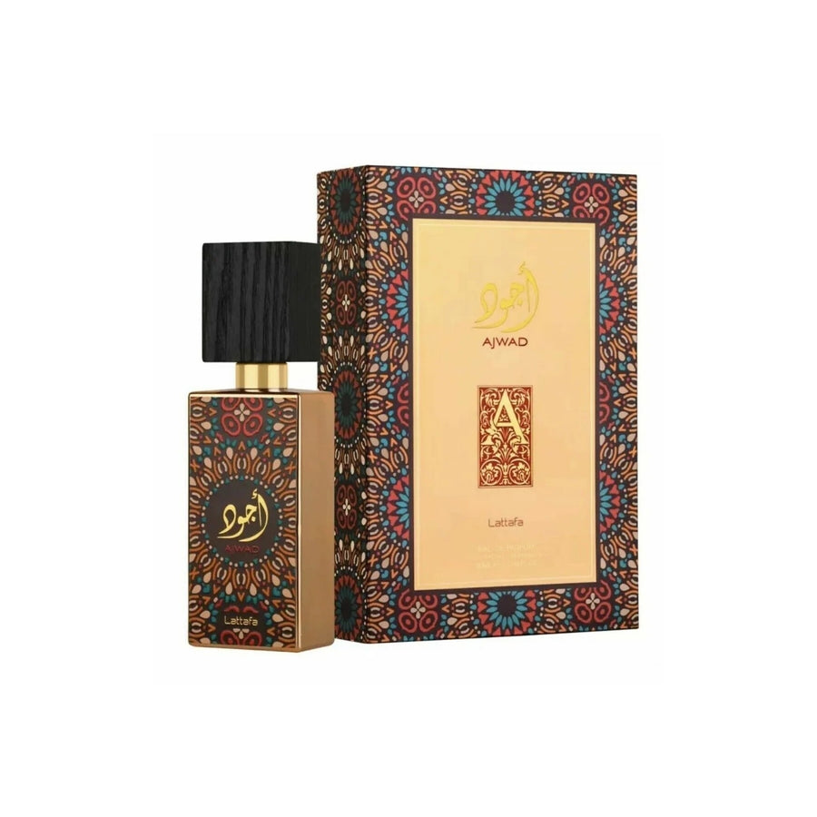 Lattafa Ajwad EDP Spray 2.03 Oz Mens Fragrance Bergamot Jasmine Vanilla Image 1