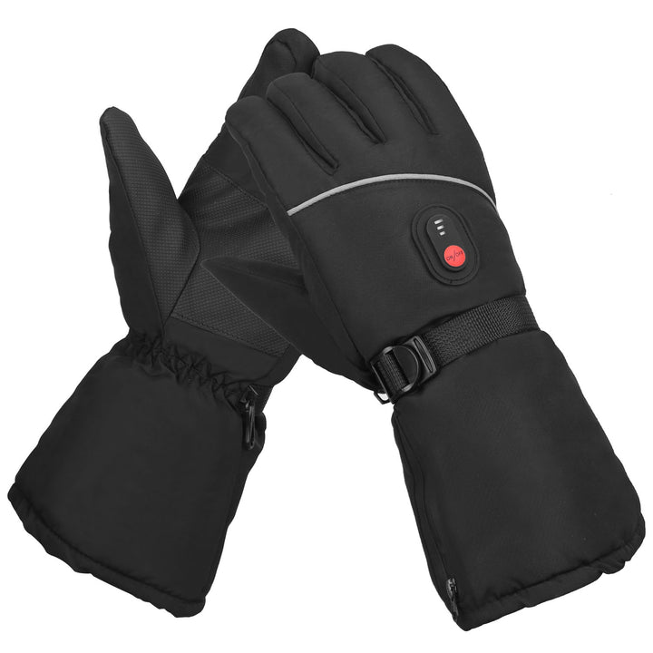 Electric Heated Gloves Battery Powered Touchscreen Waterproof Windproof Unisex Image 8