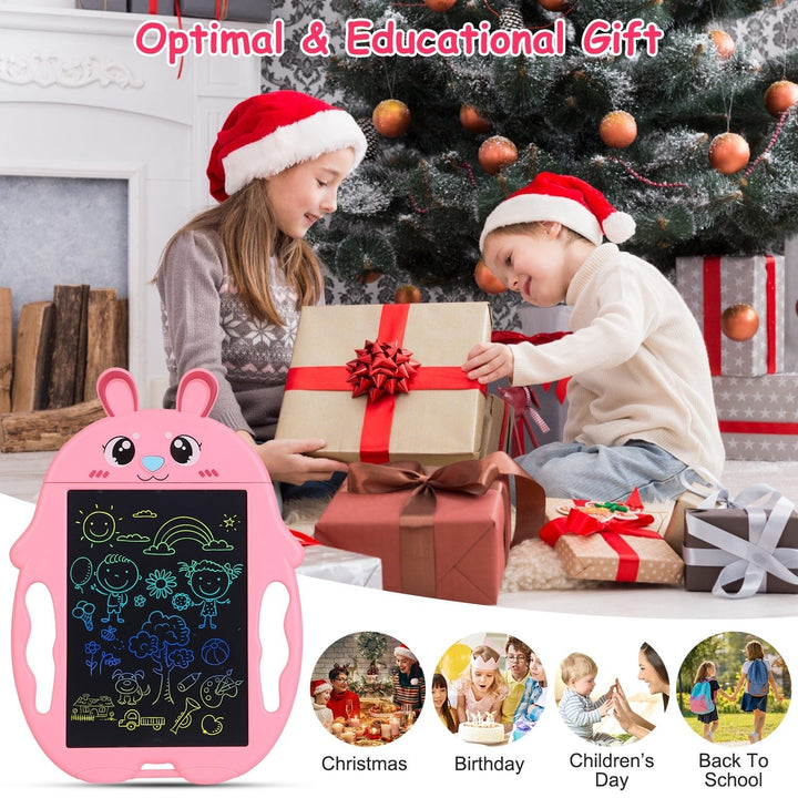 8.5in LCD Writing Tablet Kids Educational Doodle Board Colorful Drawing Pad Image 6