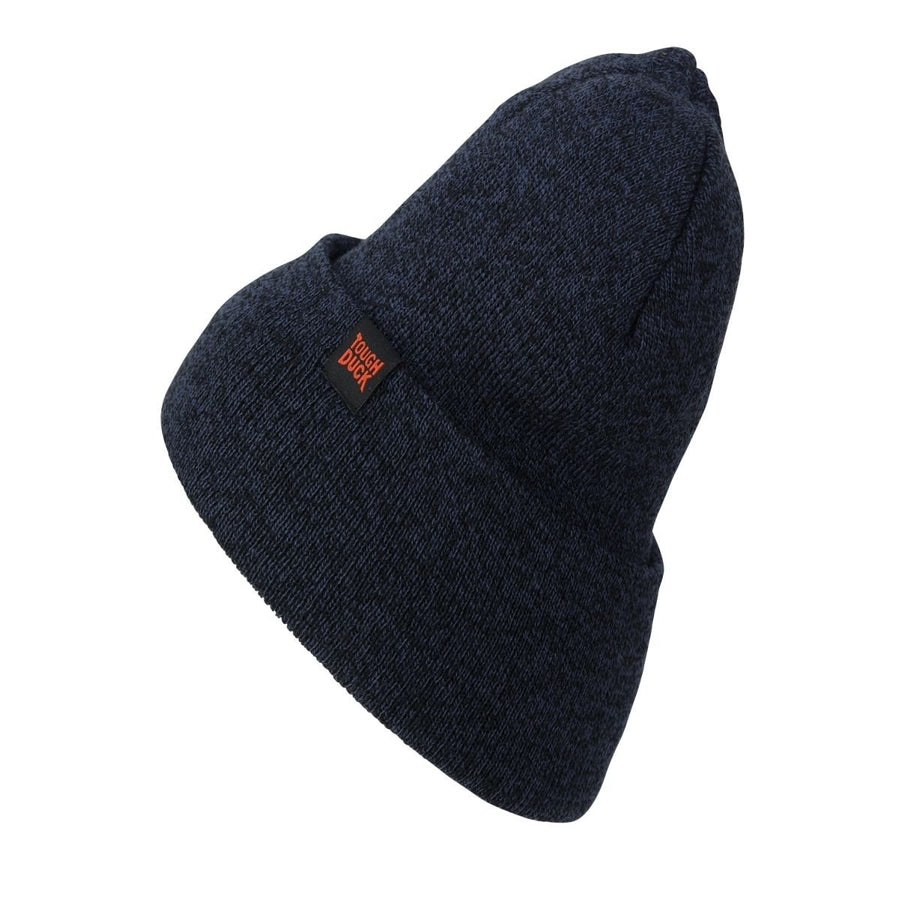 Tough Duck Beanie Watch Cap Navy Marl One Size Fits Most 100% Acrylic WA161-NVMAR Image 1