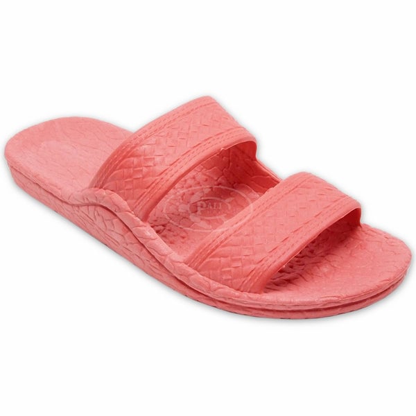 Pali Hawaii Unisex Jandal Sandal Pink PH-0405-PNK Lightweight Vegan Flip Flops Image 1