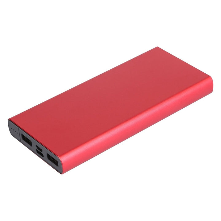 20000mAh Portable Power Bank Dual USB Charger Red Micro USB Type C Input Image 10