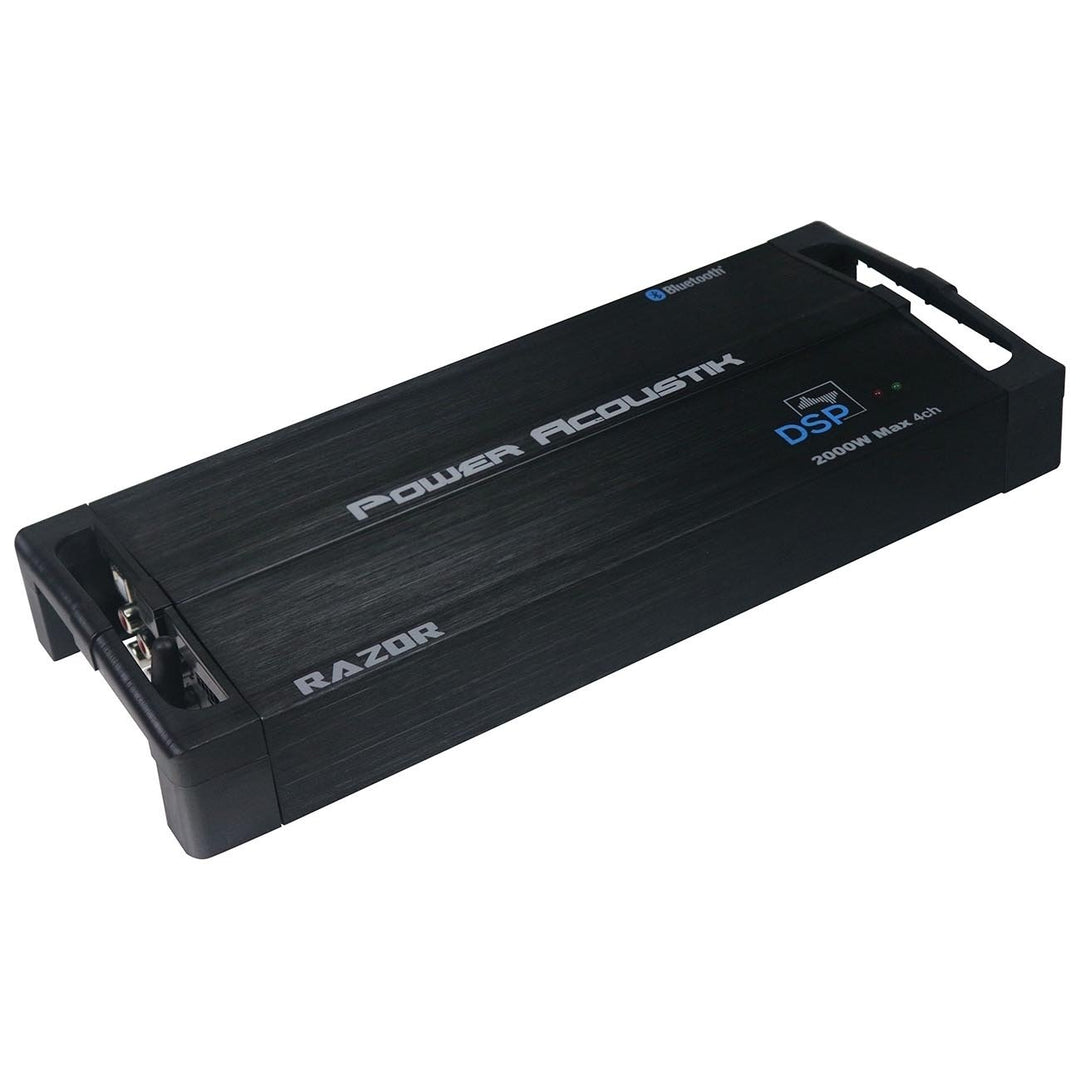 Power Acoustik RZ4-2000DSP 2000W 4-Channel Class D Amp with Bluetooth DSP Image 2