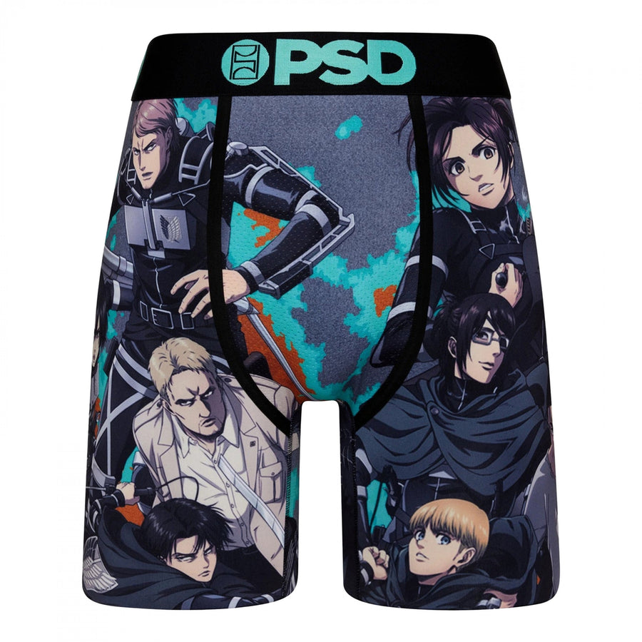 Attack On Titan Old Friends PSD Boxer Briefs Image 1
