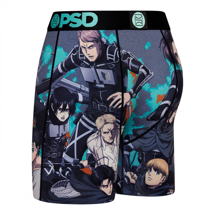 Attack On Titan Old Friends PSD Boxer Briefs Image 3