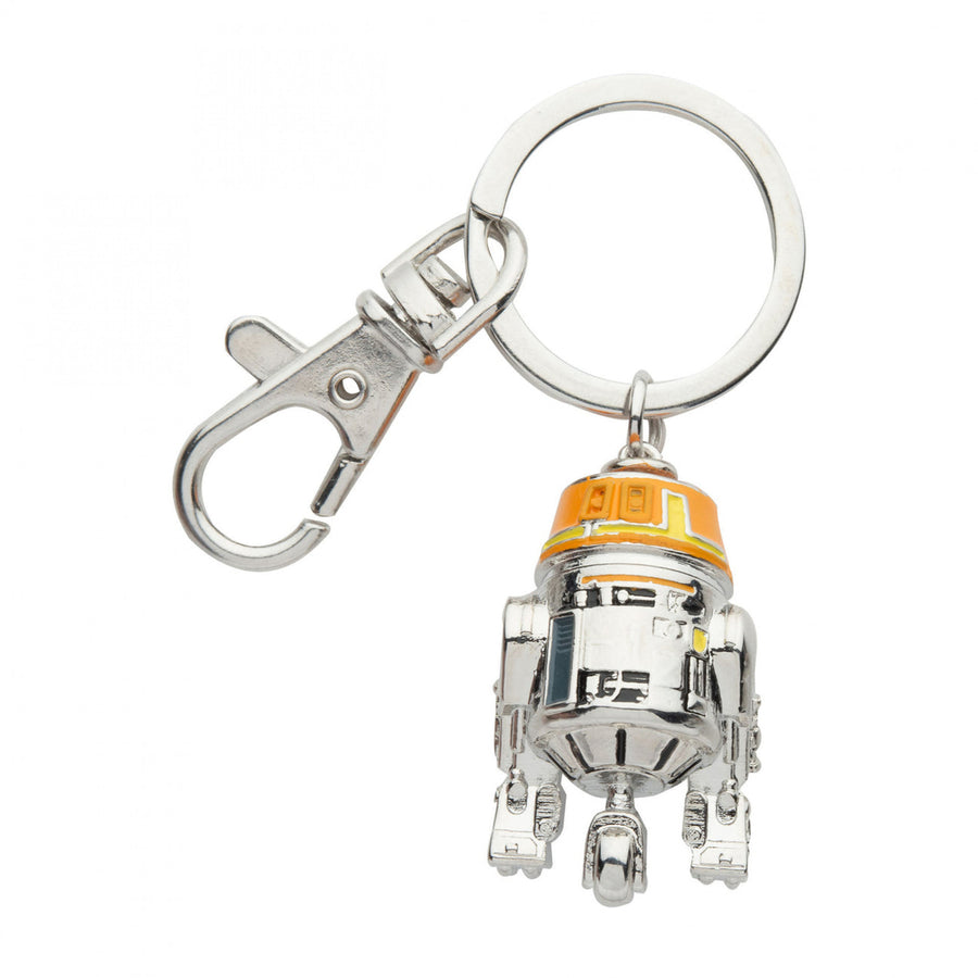 Star Wars Ahsoka 3D Chopper Keychain Image 1