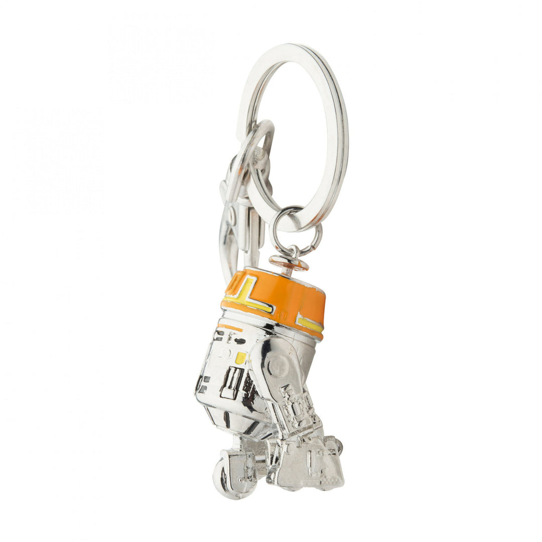 Star Wars Ahsoka 3D Chopper Keychain Image 3
