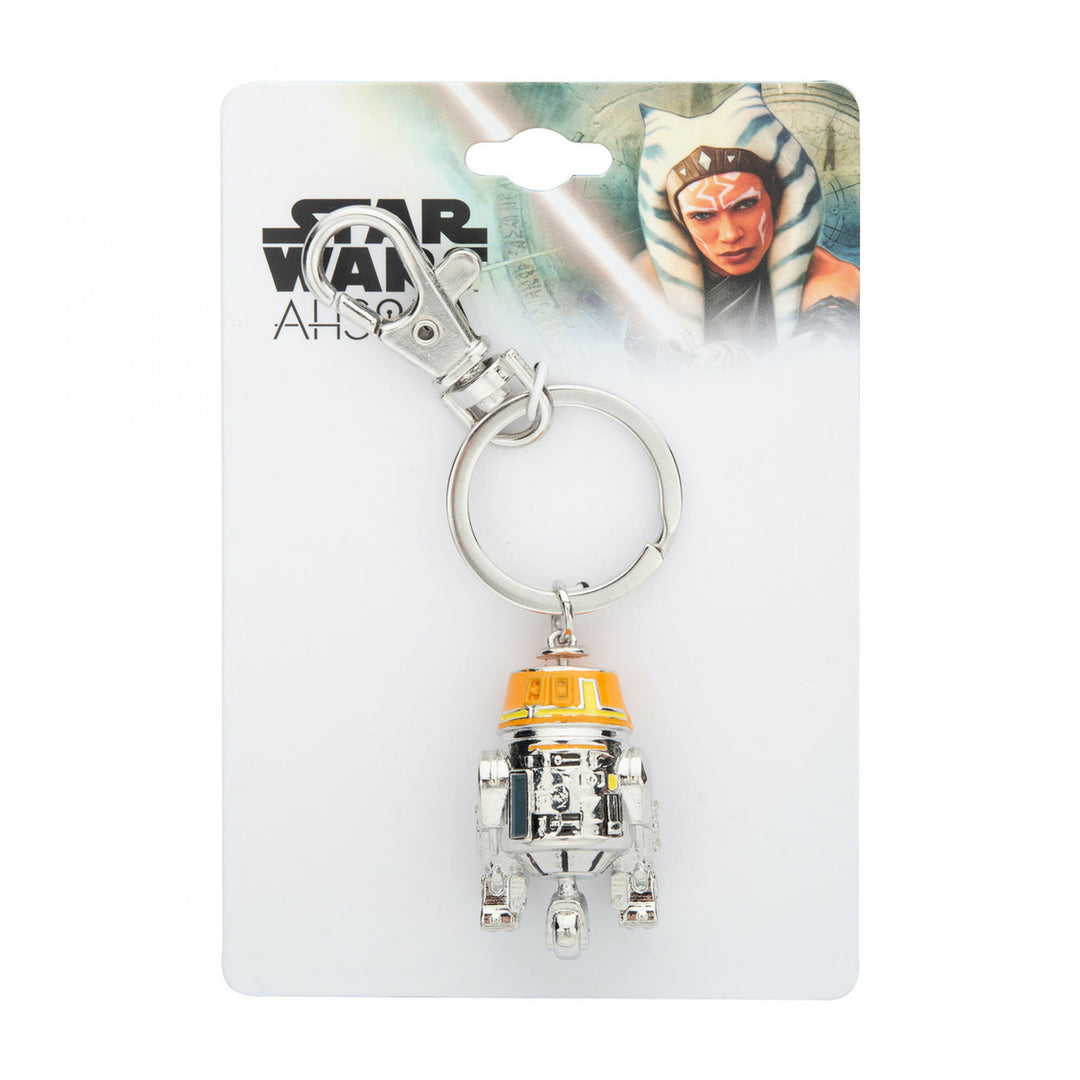 Star Wars Ahsoka 3D Chopper Keychain Image 4