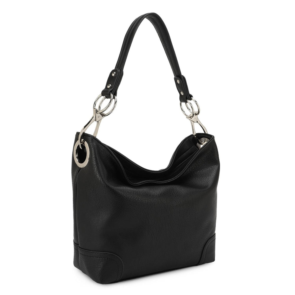 MKF Collection Emily Womens Hobo Bag Vegan Leather Shoulder Bag Handbag by Mia K. Image 2