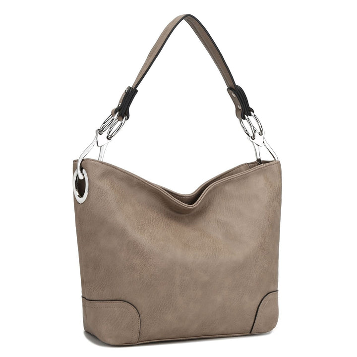 MKF Collection Emily Womens Hobo Bag Vegan Leather Shoulder Bag Handbag by Mia K. Image 10