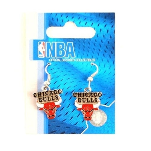 Chicago Bulls NBA Sophie Style Dangle Earrings Image 1