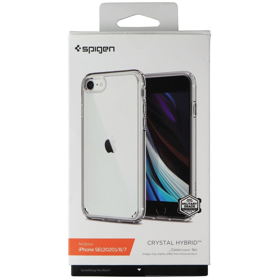 Spigen Crystal Hybrid Series Case for Apple iPhone SE (2020) / 8 / 7 - Clear Image 1