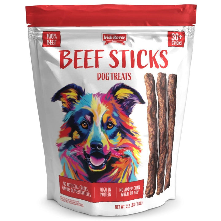 Irish Rover Beef Stick Dog Treats (35 Ounce) Image 1