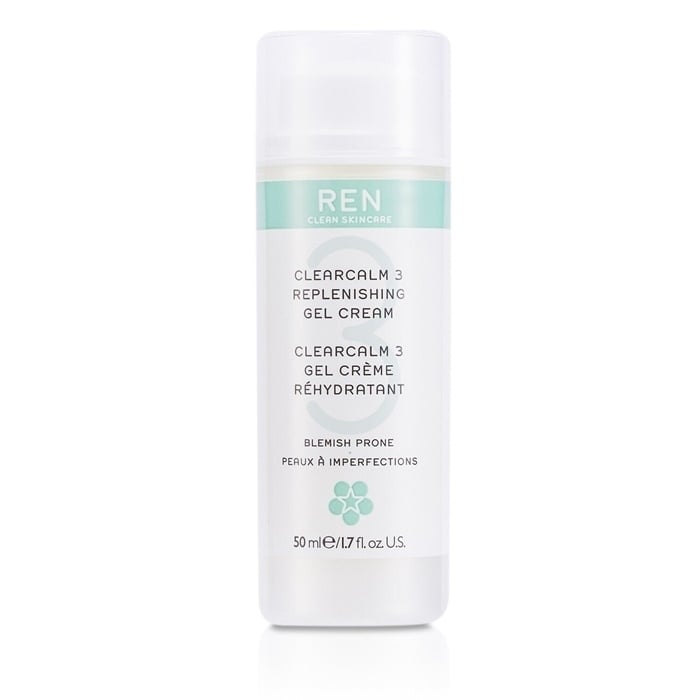 Ren Clearcalm 3 Replenishing Gel Cream (For Blemish Prone Skin) 50ml/1.7oz Image 1