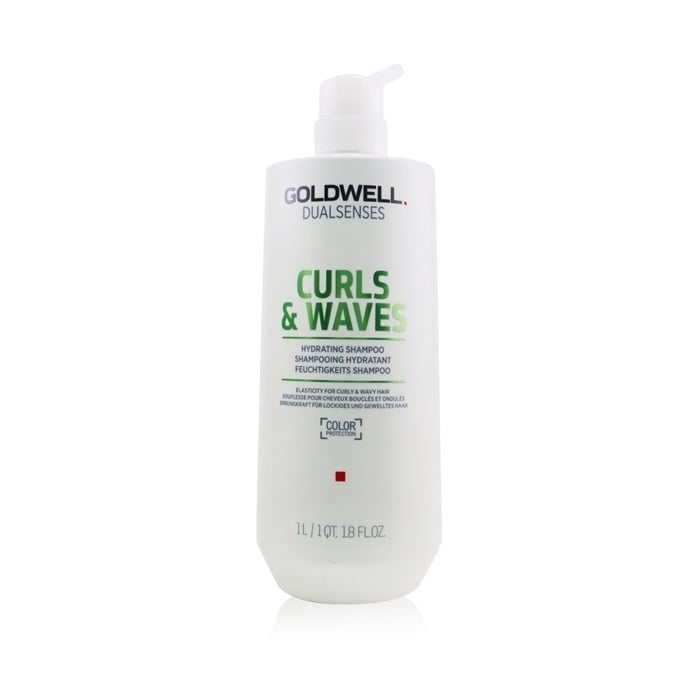 Goldwell Dual Senses Curls and Waves Hydrating Shampoo (Elasticity For Curly and Wavy Hair) 1000ml/33.33oz Image 1