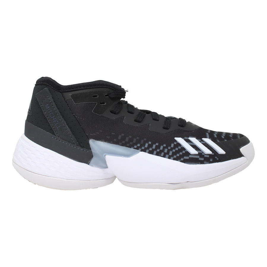 Adidas D.O.N. Issue 4 Core Black/Footwear White/Carbon GW9014 Pre-School Image 1