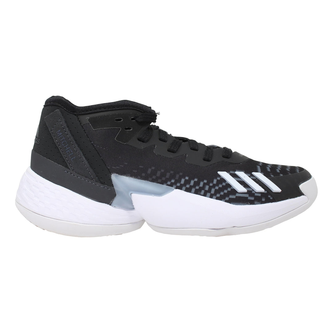 Adidas D.O.N. Issue 4 Core Black/Footwear White/Carbon  GW9014 Pre-School Image 1