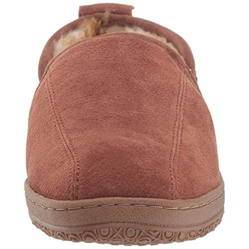 Old Friend Mens Romeo Slipper Chestnut Extra Wide Width - 421218-CHS2 CHESTNUT Image 2