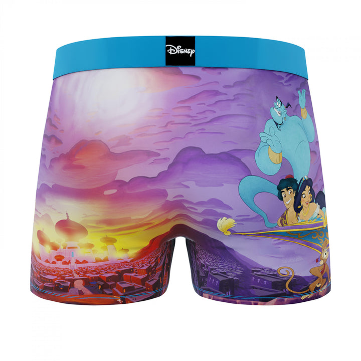 Crazy Boxers Aladdin at Sunset Boxer Briefs in Popcorn Box Image 4