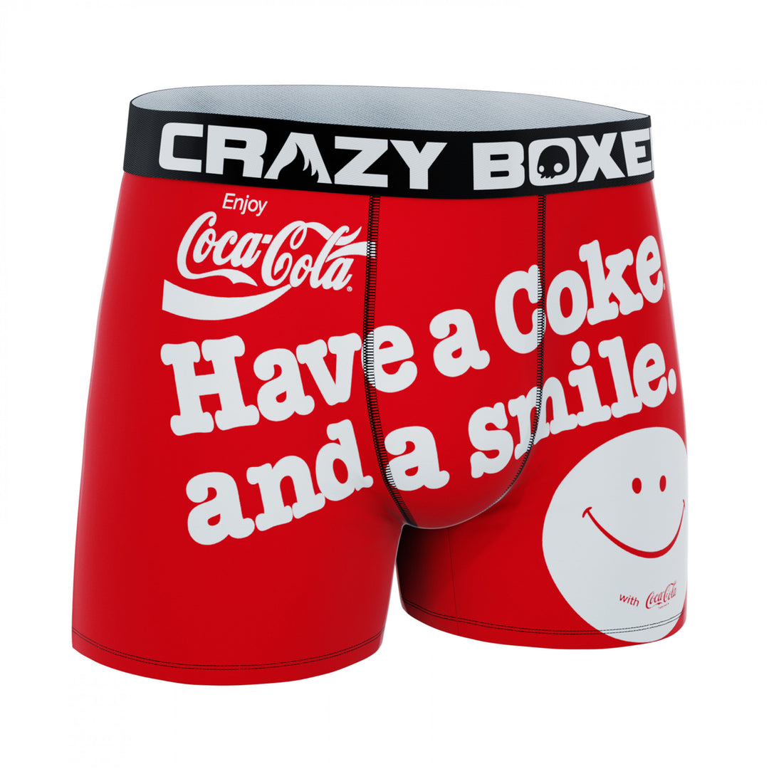 Crazy Boxers Coca-Cola Have a Smile Boxer Briefs in Soda Cup Packaging Image 4