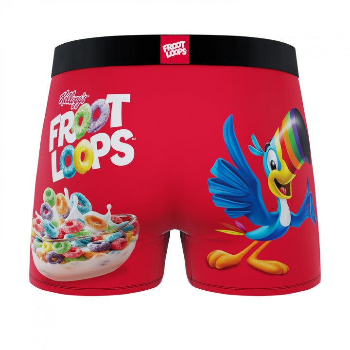 Crazy Boxers Froot Loops Toucan Sam Boxer Briefs in Cereal Cup Image 4