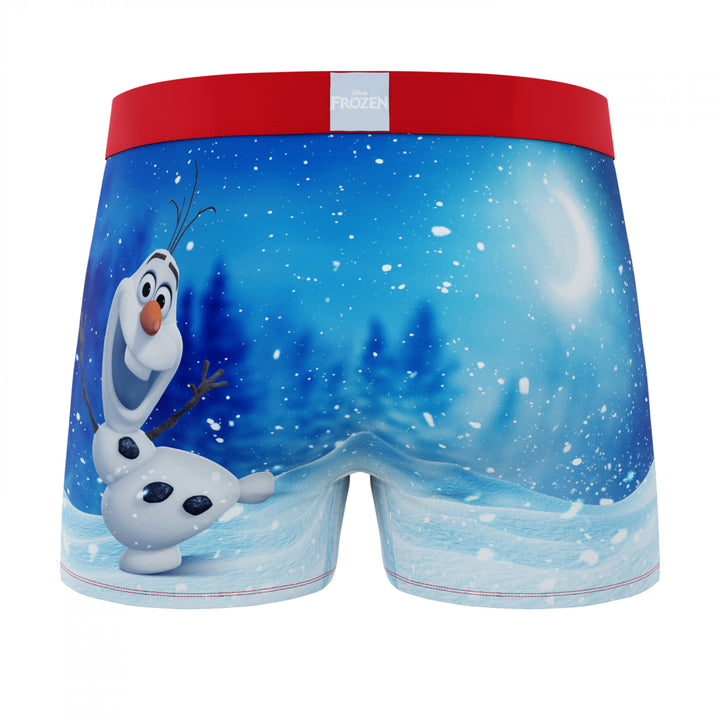 Crazy Boxers Frozen Olaf Boxer Briefs in Popcorn Box Image 4