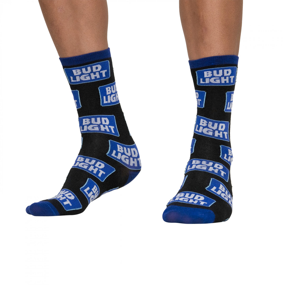 Crazy Boxers Bud Light Can Boxer Briefs and Socks in Beer Can Image 4