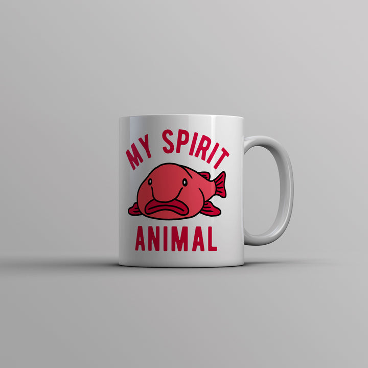 My Spirit Animal Mug Funny Ugly Blobfish Joke Cup-11oz Image 1