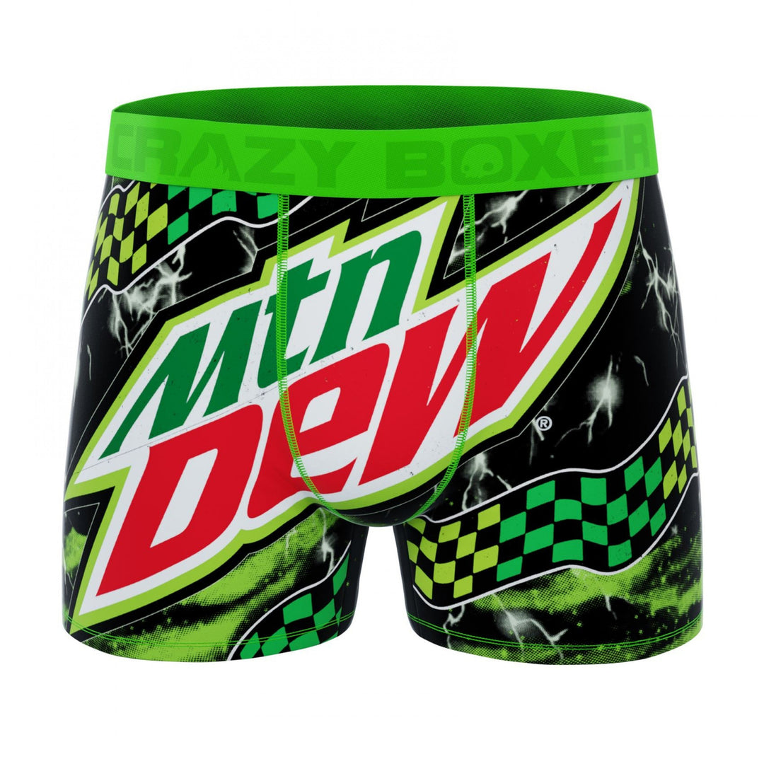 Crazy Boxers Mountain Dew Triple Flavor Boxer Briefs 3-Pack Image 2