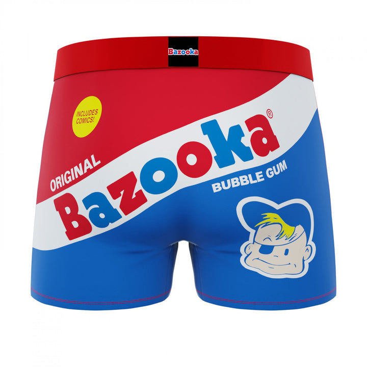 Bazooka Bubble Gum Joe Crazy Boxer Briefs in Gum Wrapper Image 4