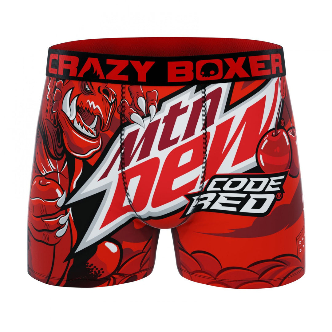 Crazy Boxers Mountain Dew Triple Flavor Boxer Briefs 3-Pack Image 6