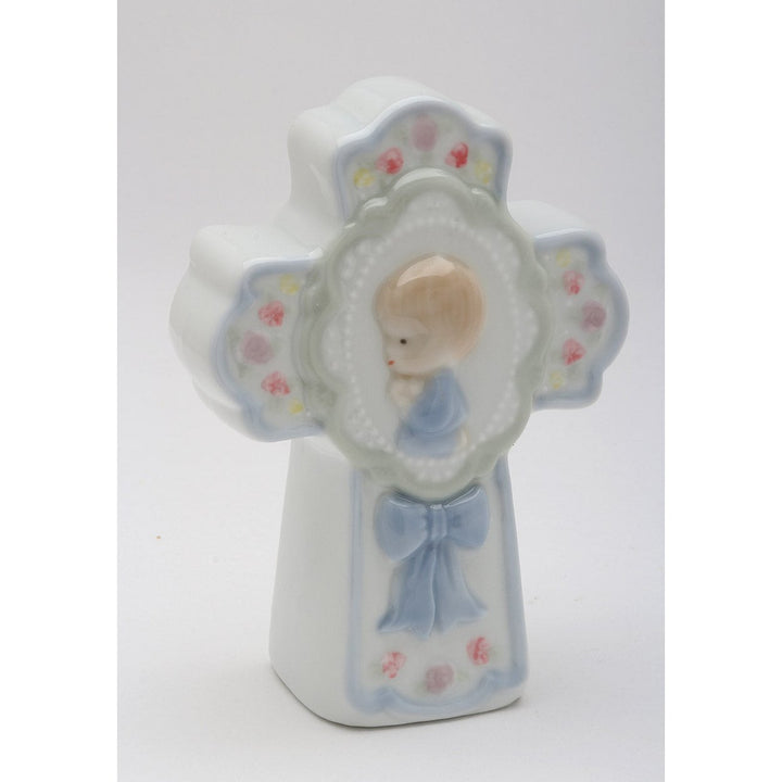 Ceramic Boy On A Cross Plug-In Night LightReligious DcorReligious GiftChurch Dcor, Image 3