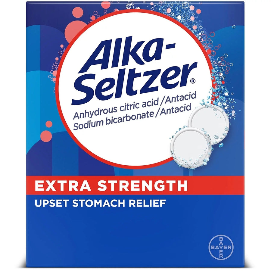 Alka-Seltzer Effervescent Extra Strength Heartburn Medicine Tablets (72 Count) Image 1