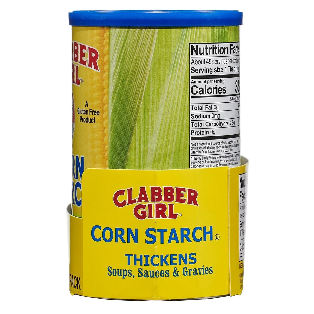 Clabber Girl Corn Starch 16 Ounce (Pack of 2) Image 4