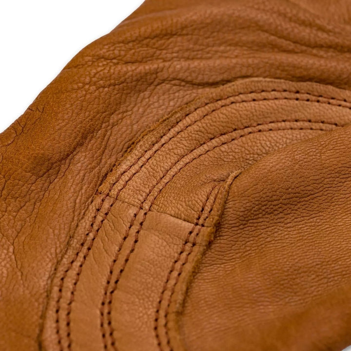 Plainsman Premium Cabretta Brown Leather Gloves2 Pairs (Large) Image 3