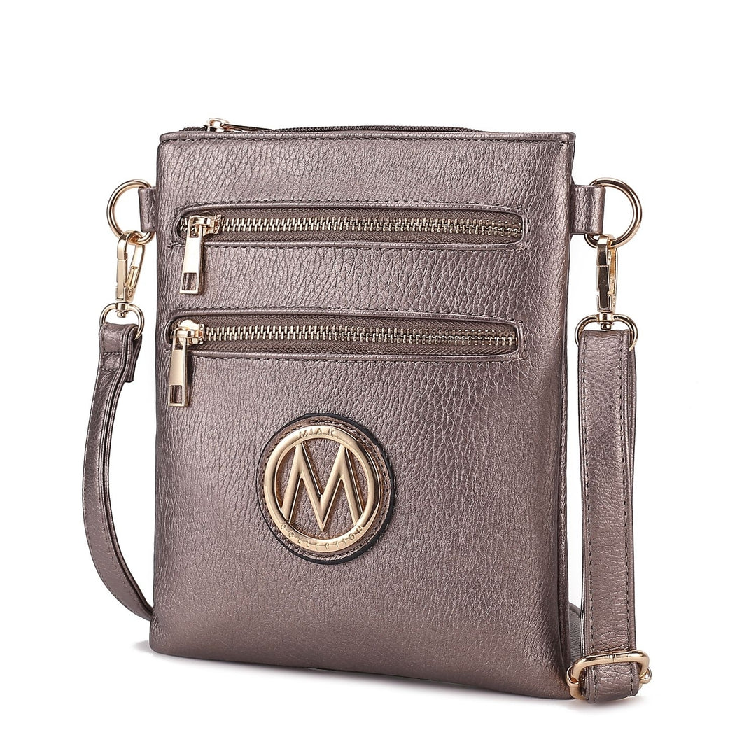 MKF Collection Medina Crossbody Bag Multi-Functional Shoulder Bag Handbag by Mia K. Image 3