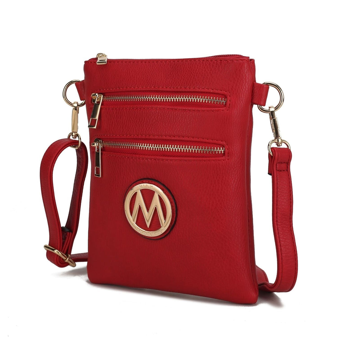 MKF Collection Medina Crossbody Bag Multi-Functional Shoulder Bag Handbag by Mia K. Image 4