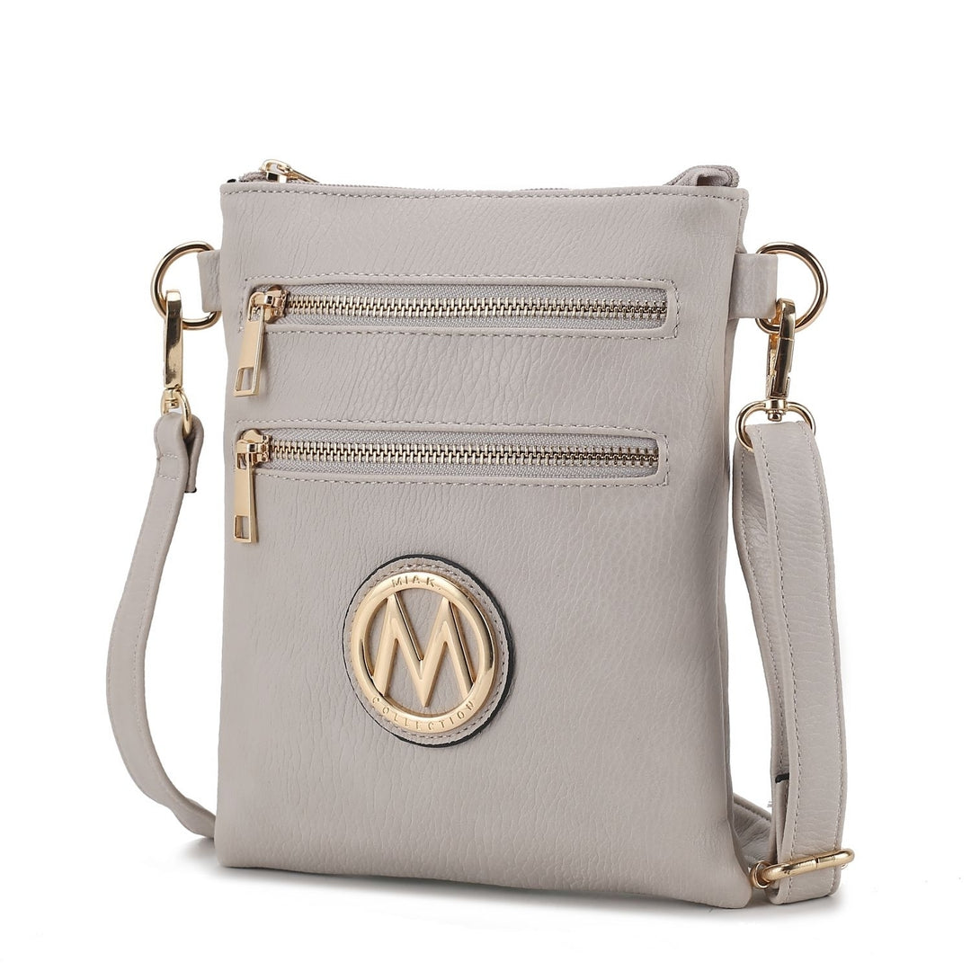 MKF Collection Medina Crossbody Bag Multi-Functional Shoulder Bag Handbag by Mia K. Image 7