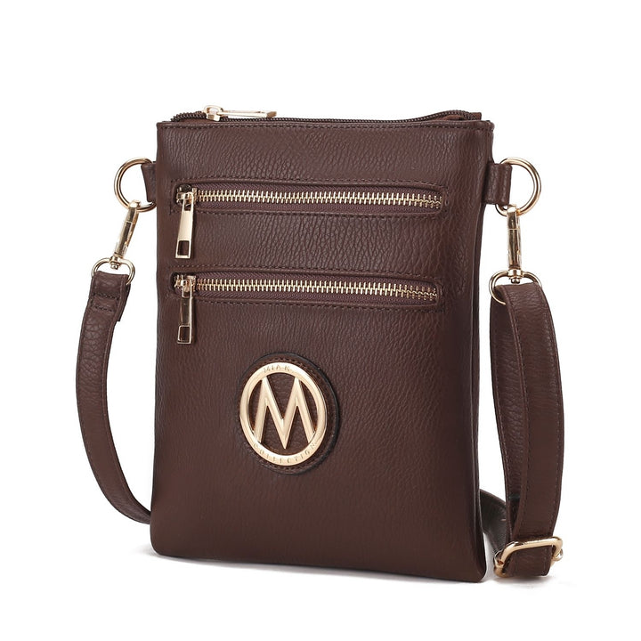 MKF Collection Medina Crossbody Bag Multi-Functional Shoulder Bag Handbag by Mia K. Image 9