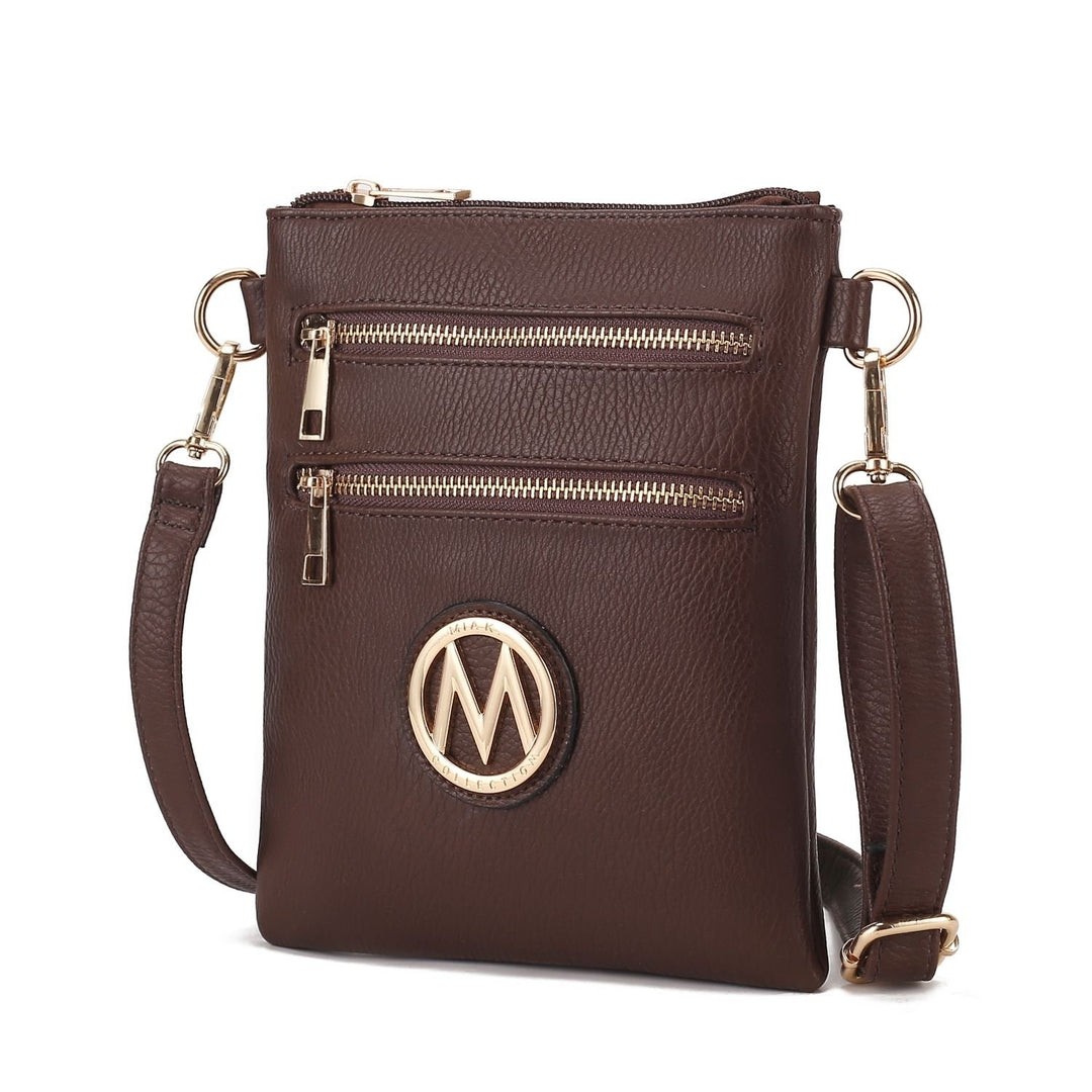 MKF Collection Medina Crossbody Bag Multi-Functional Shoulder Bag Handbag by Mia K. Image 1