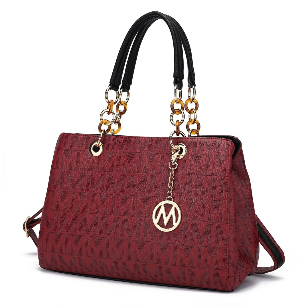 MKF Collection Sirna Shoulder Bag M Signature Multi-Functional Tote Handbag by Mia K. Image 4